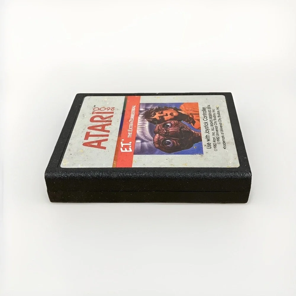 E.T. The Extra-Terrestrial (Atari 2600, 1982) Cart‎ Only